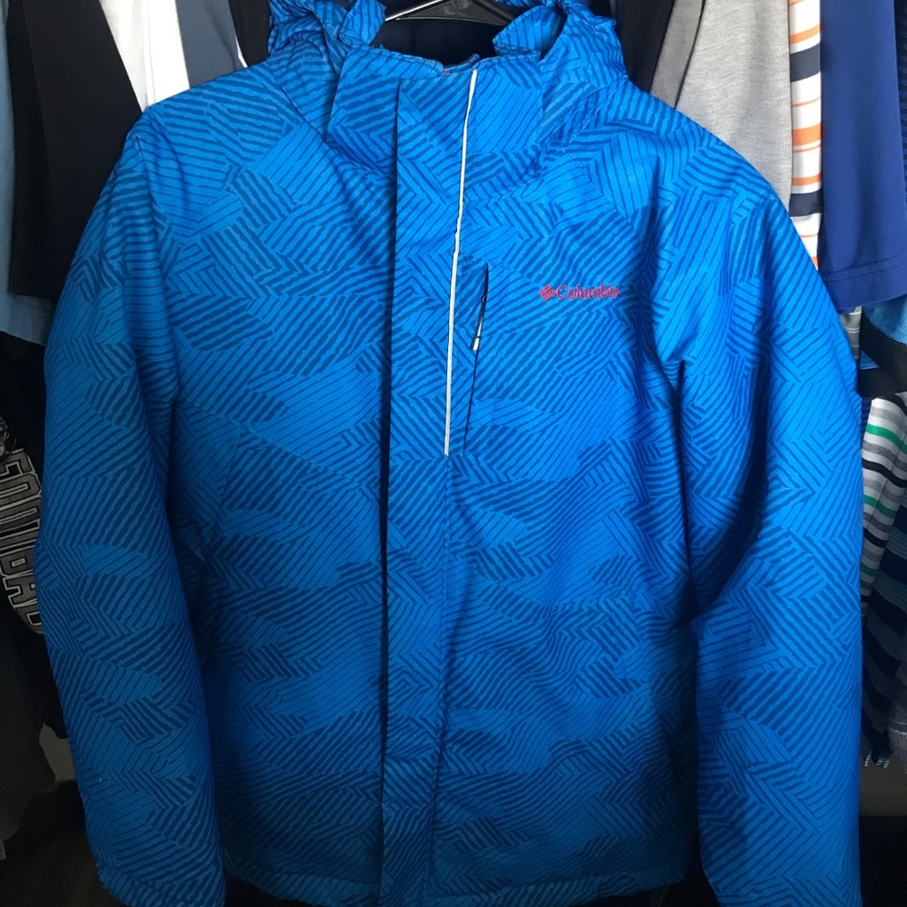 Boys size large Columbia jacket. Omni-heat